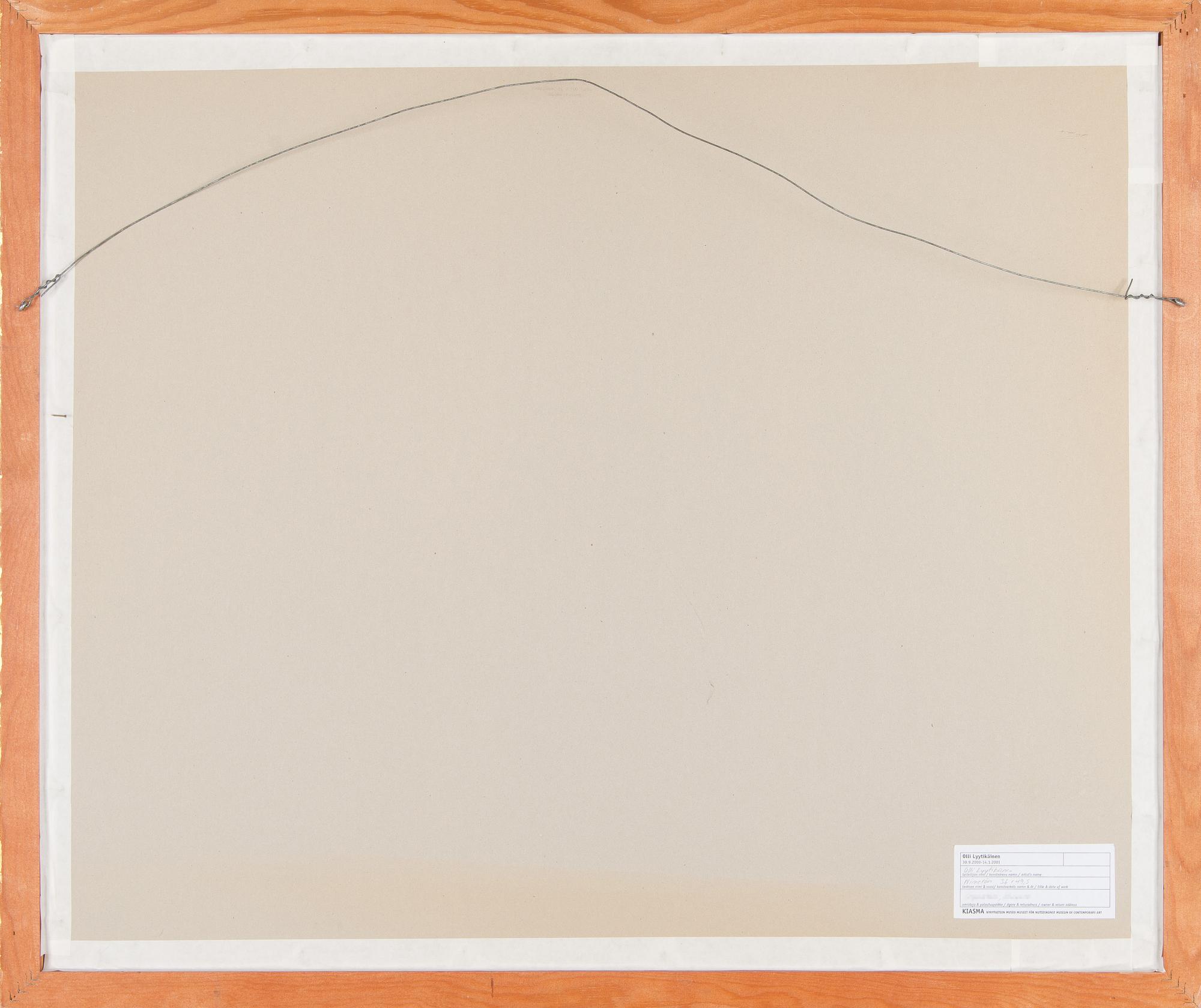 Olli Lyytikäinen, Untitled.