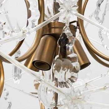 Ljuskrona, barockstil, 1900-talets andra hälft.