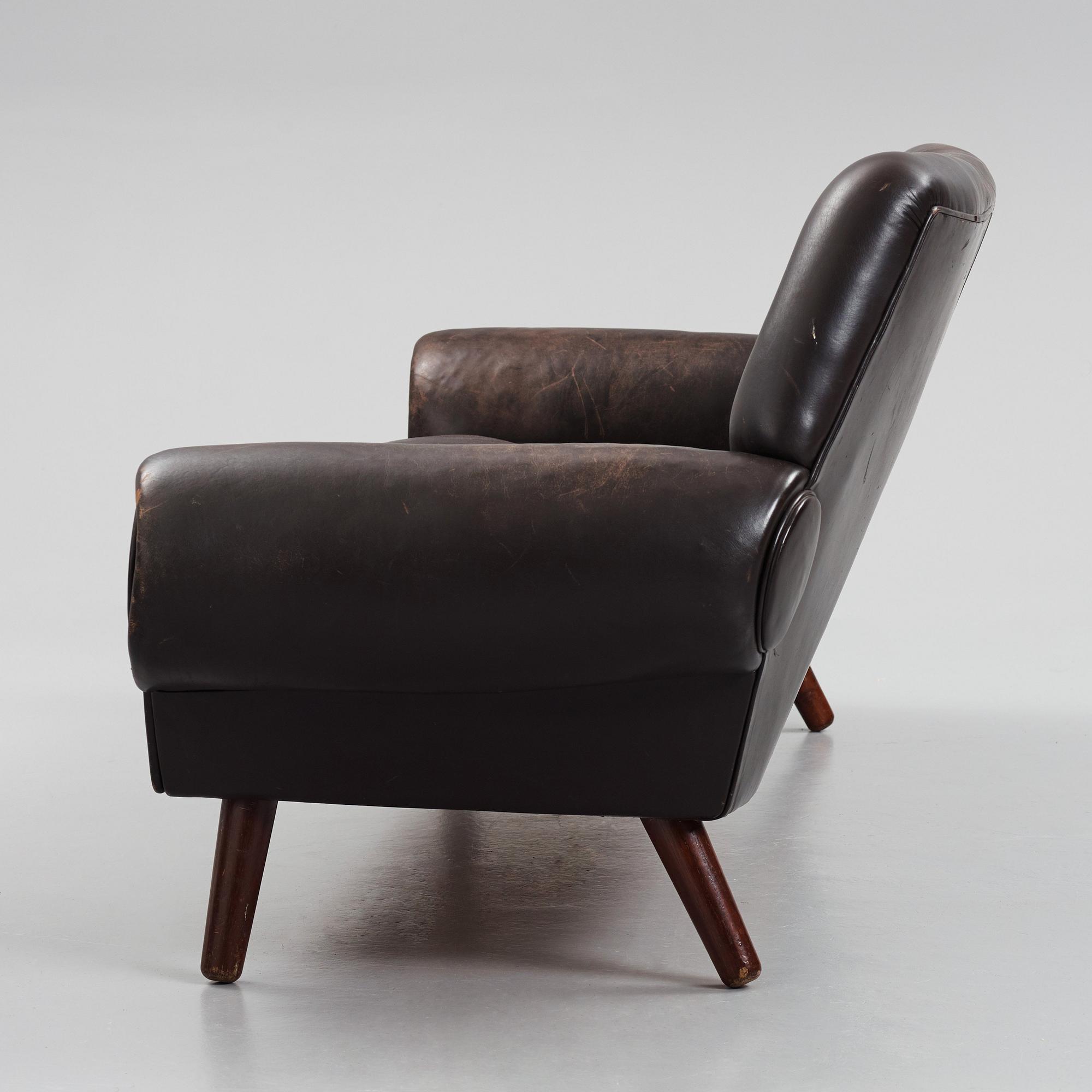 Kurt Østervig, soffa, "modell 14", Ryesberg Møbler, Danmark 1960-tal.