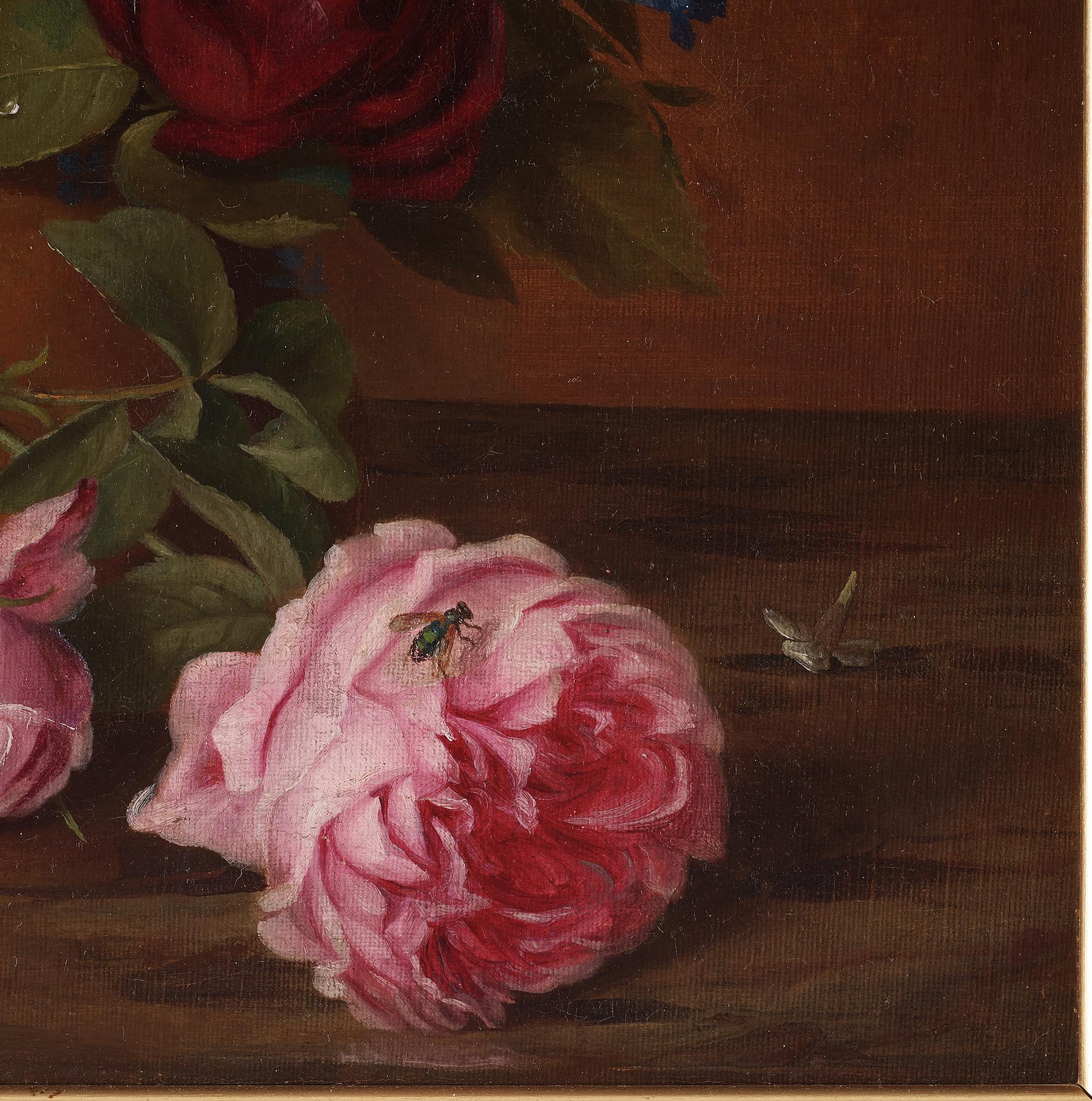 A late 19th century oil painting, probably from Denmark.