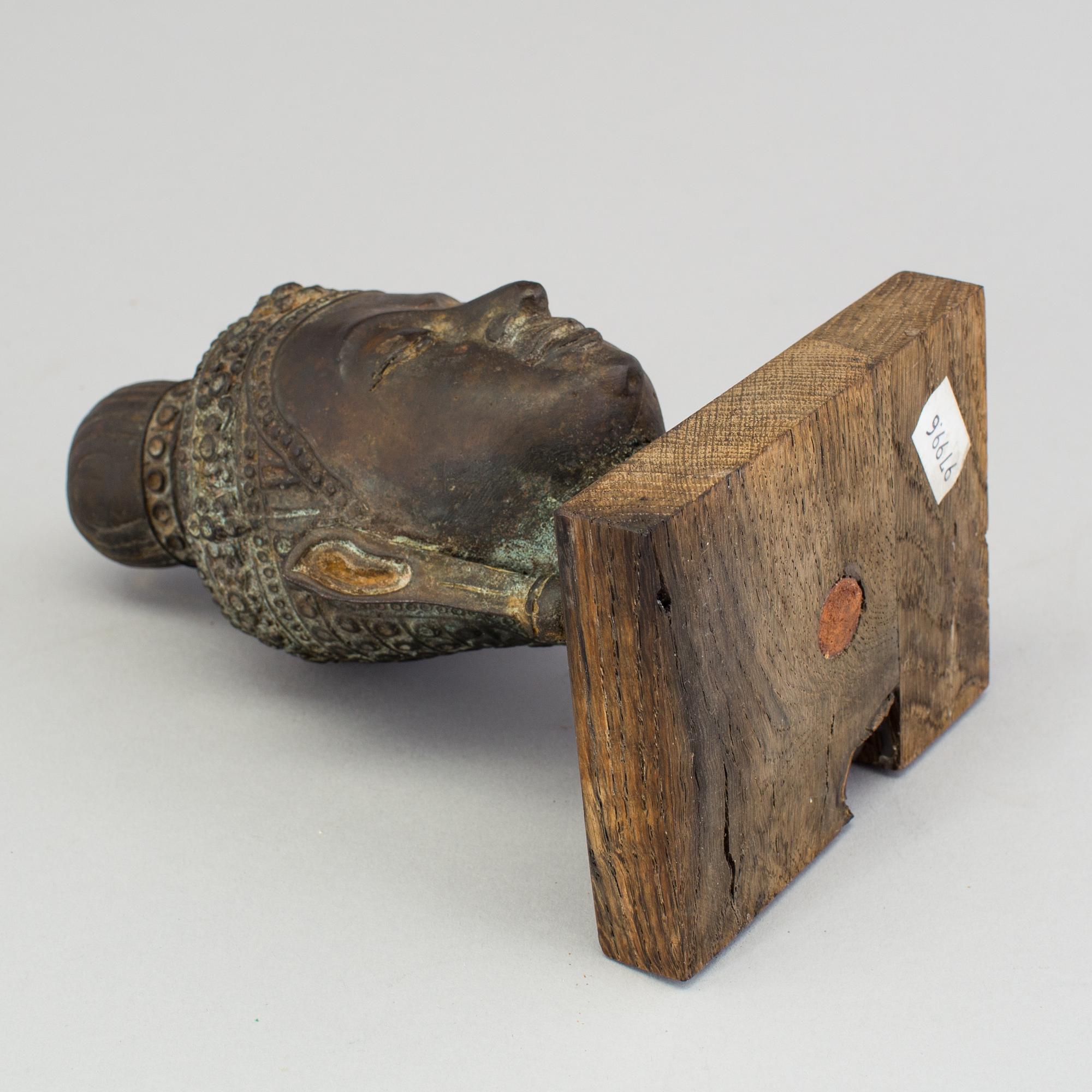 A bronze sculpture, Southeast Asia, 20th century.