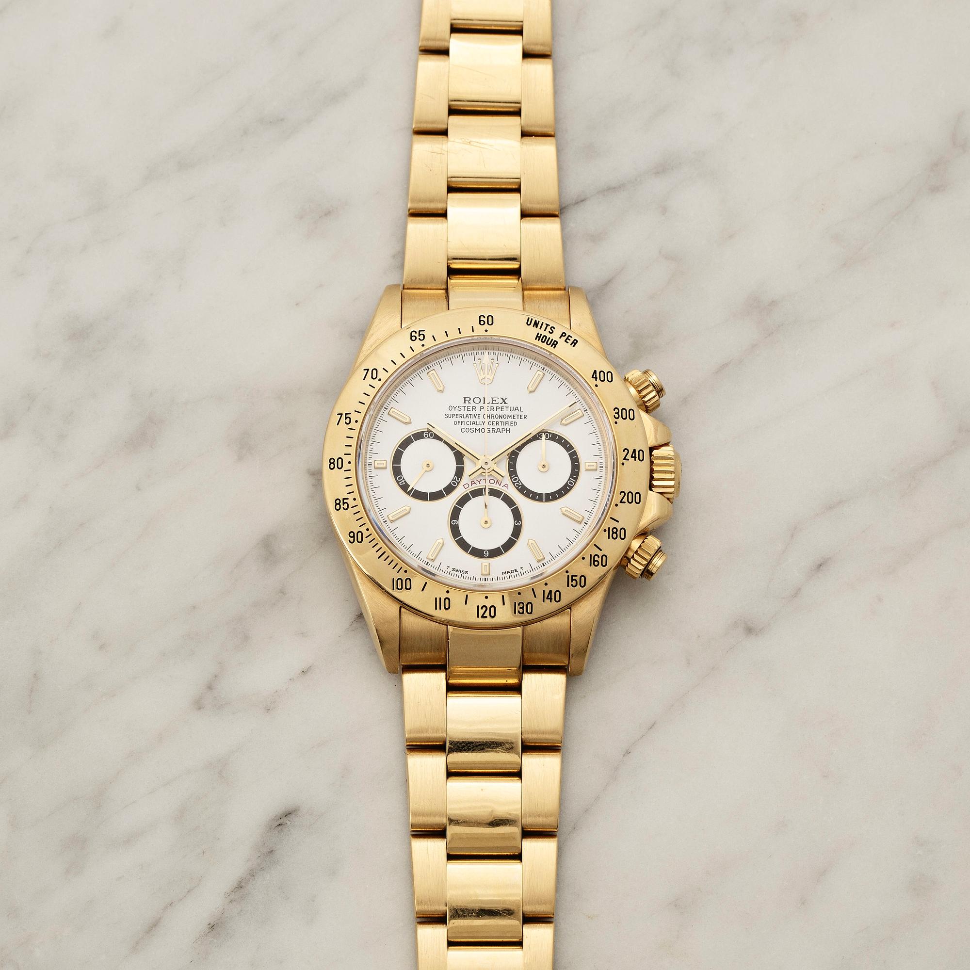 Rolex, Cosmograph, Daytona, kronograf, "Zenith", "Inverted 6", ca 1994.