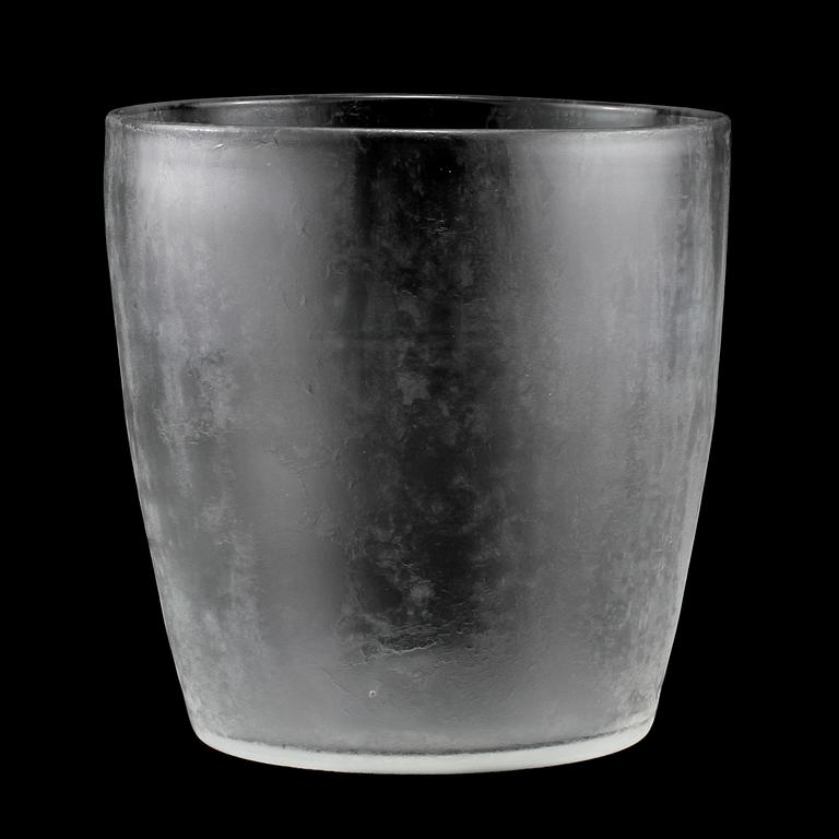 ISHINK, glas, Vicke Lindstrand, "Iced",Orrefors, 1930-tal.