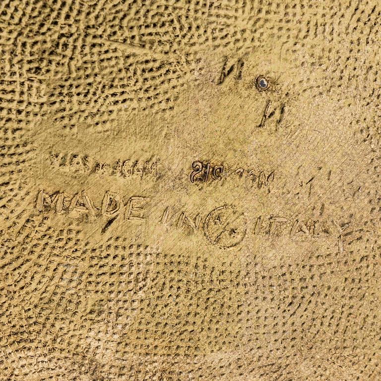 Mauro Manetti, a 1960s owl ice-bucket, Fonderia d'Arte, Italy.