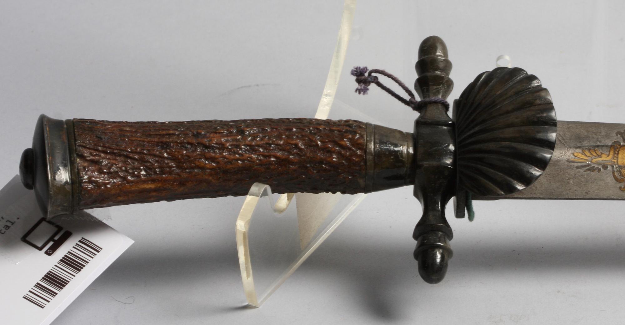 HIRSCHFÄNGARE, Solingen, Wilhelm Clauberg, 1800/1900-tal.