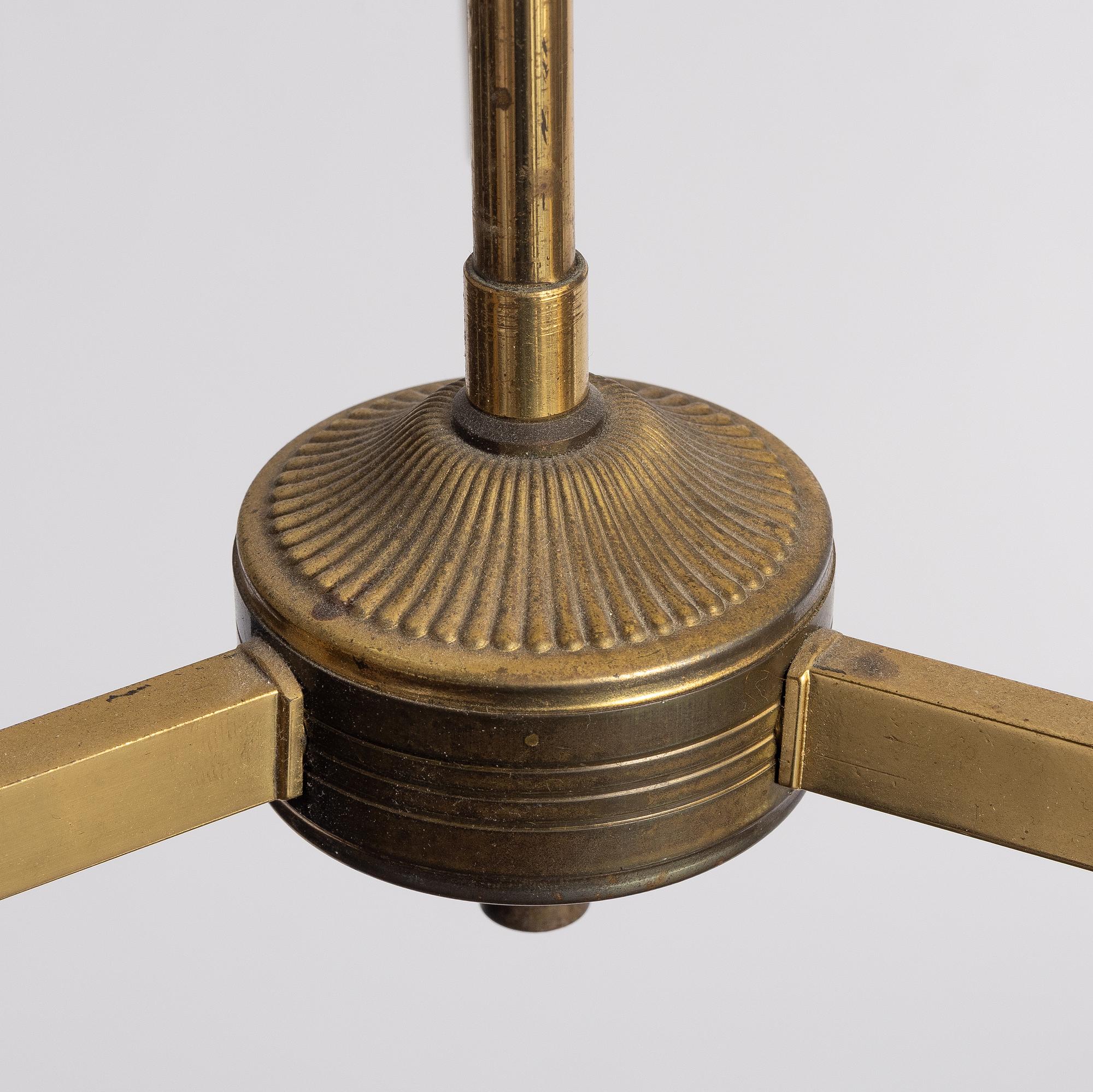 A ceiling lamp, mid-20th Century.
