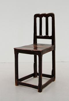STOL, allmoge, Dalarna, 1700-/1800-tal.