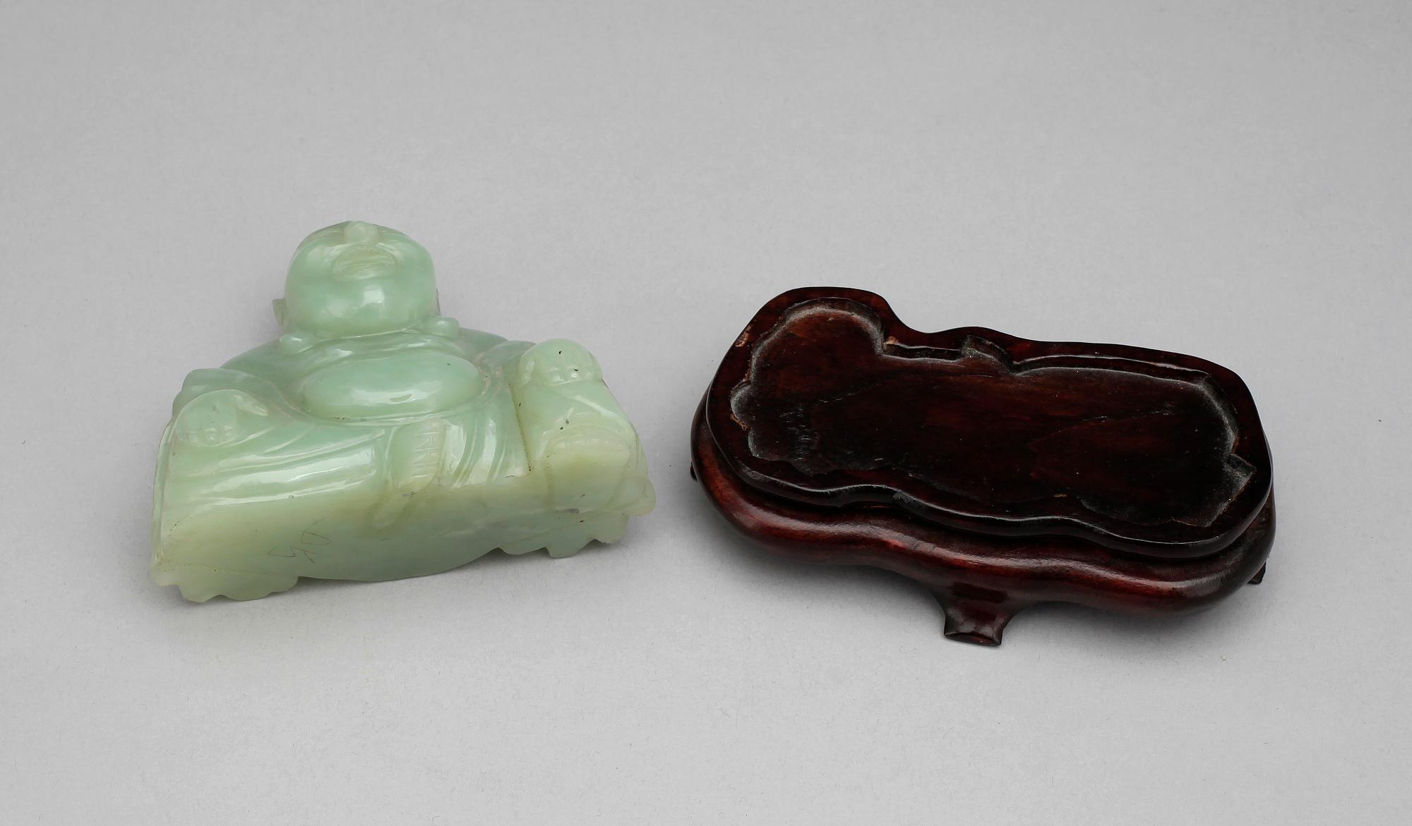 BUDDHA, nefrit, Kina, 1900-tal.
