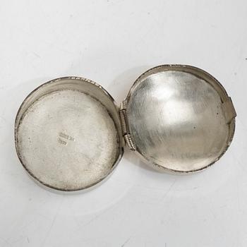 Boxes, 8 pcs, silver, 20th century, including Mexico.