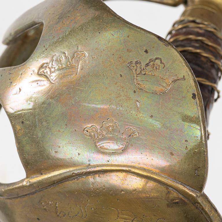 A Swedish cavalry sword 1773 pattern.