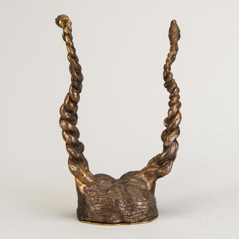 ERNST BILLGREN, skulptur i patinerad brons signerad EB och numrerad 5/7.