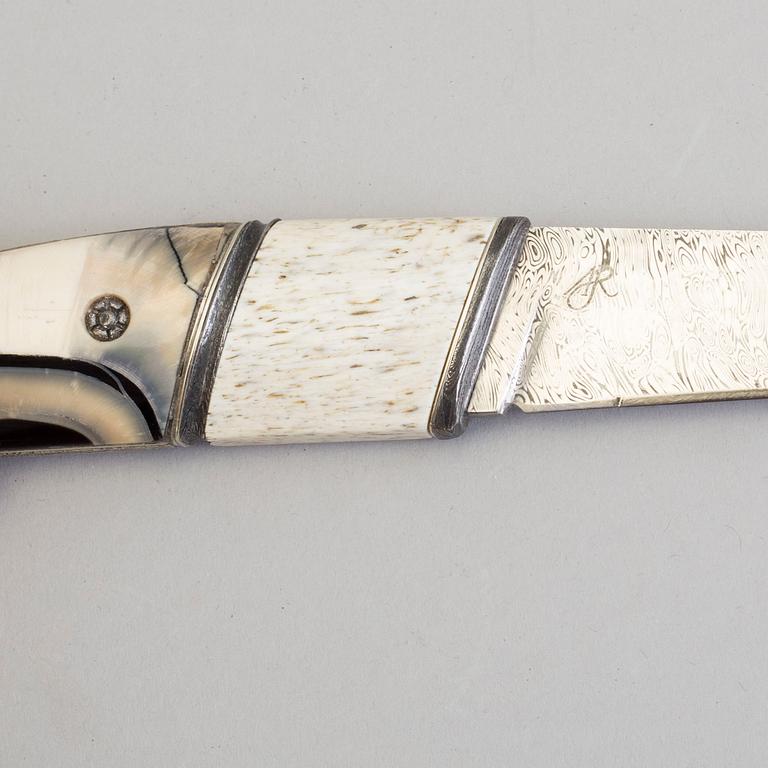 ANDRZEJ RYBAK, kniv, "Gentlemans Knife", samtida.