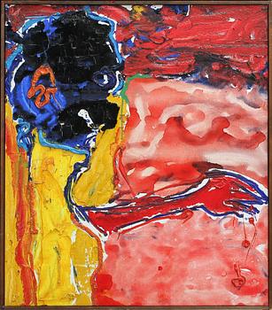 ROY LINDQVIST, olja på duk, a tergo sign o dat 61.