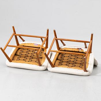 Alf Svensson, Armchairs, a pair, TeVe, Bra bohag. Studio Ljumgs industrier, Malmö, 1950s.