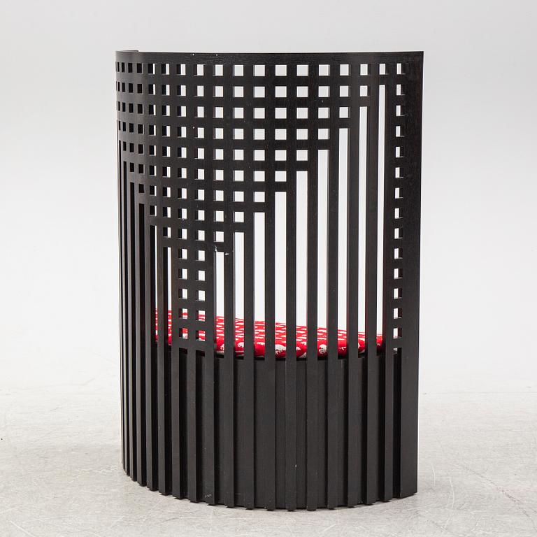 A 'Willow 1' by Charles Rennie Mackintosh for Cassina, designed 1904, produced 1973, No 3692.