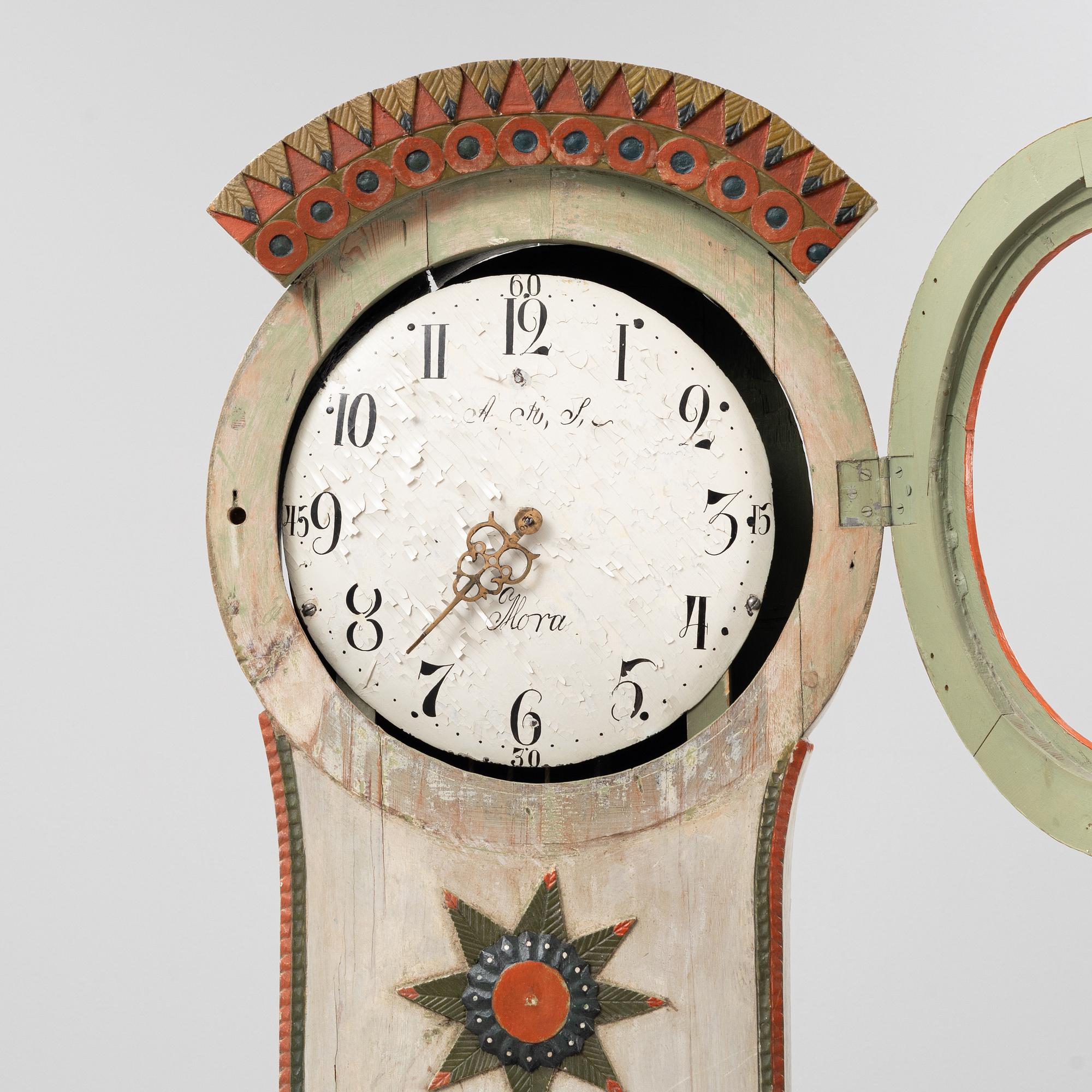 Golvur s.k. Ångermanlandsbrud, 1800-talets första hälft.