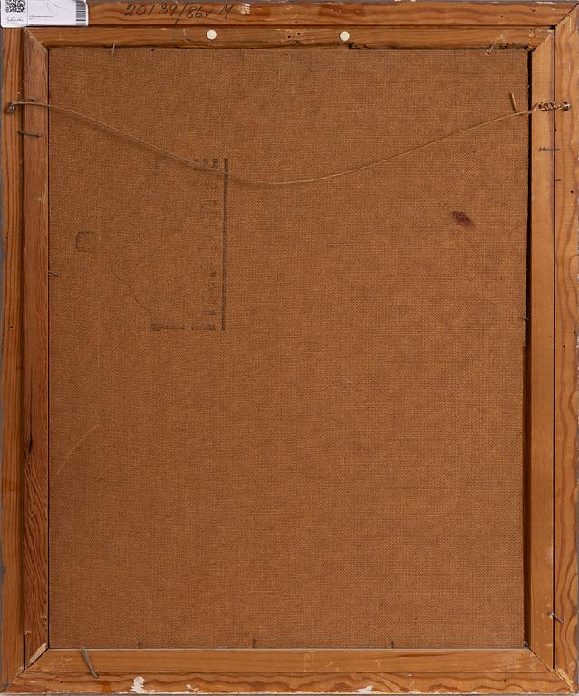 Pelle Åberg, Kvinna i pälsjacka.