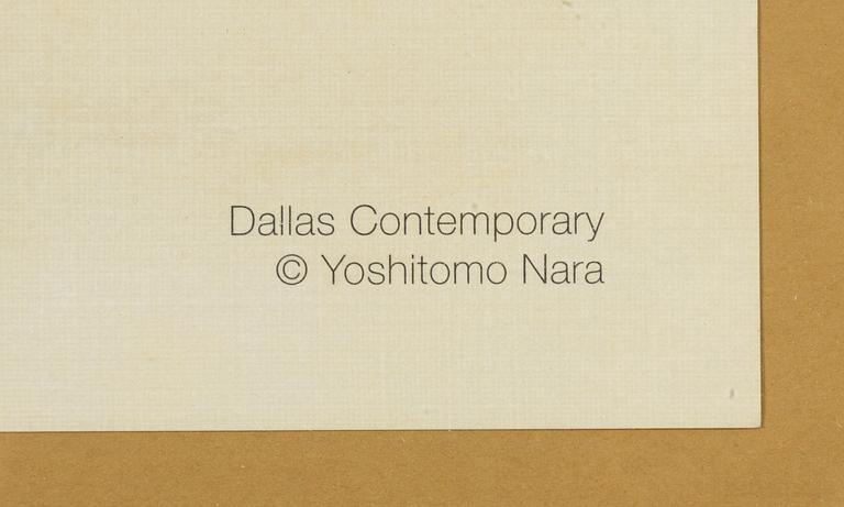 Yoshitomo Nara, offsetlitografi, upplaga 1000.