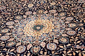 A Kashmar rug, 397 x 305 cm.