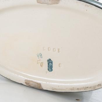 Wilhelm Süs figurine "Ziegenreiter" Karlsruhe State Majolica Manufactory AG first half of the 20th century.