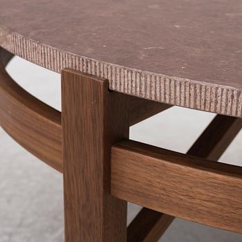 Kerstin Olby, Bord med kalkstensskiva, Opus', Olby Design, 2020.
