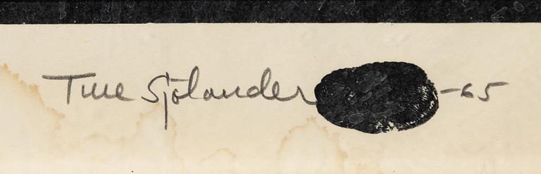 Ture Sjölander, Naked silhouettes.