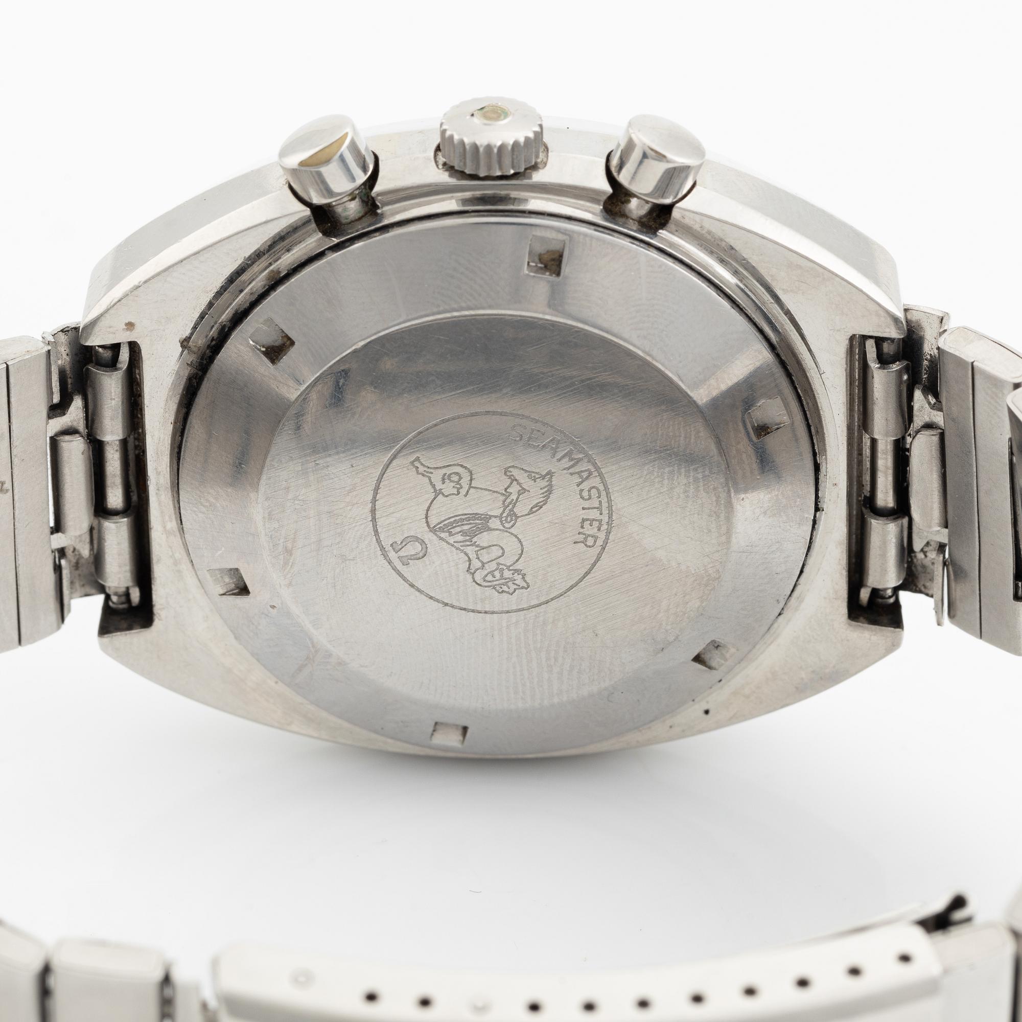 Omega, Seamaster, kronograf, 42 x 49 mm.