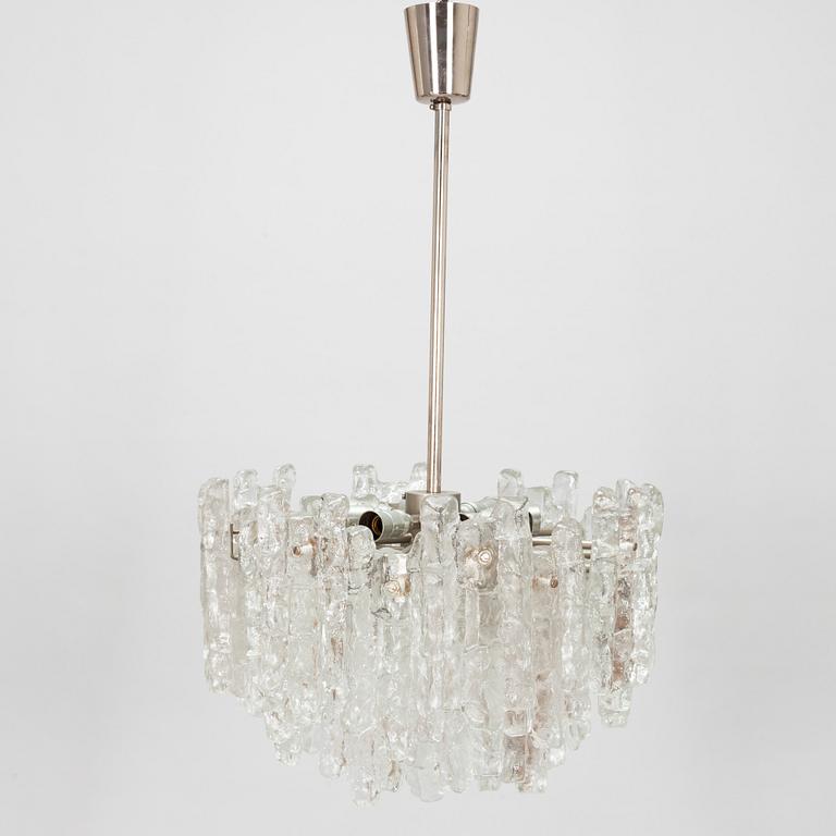 Kattovalaisin, "Ice block chandelier", J.T Design, Kalmar, Itävalta 1960-luku.