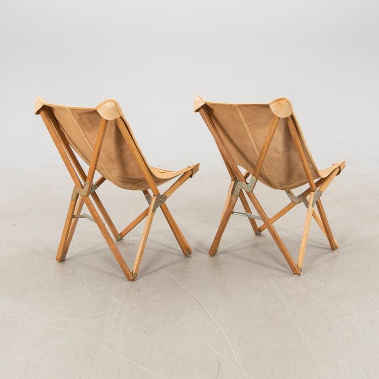 Armchairs, a pair of Bkf "Tripo" Butterfly, second half of the 20th century.