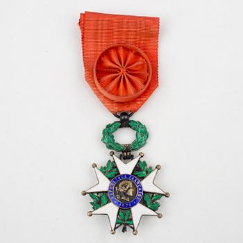 HEDERSLEGIONENS RIDDARTECKEN, Ordre national de la Légion d'honneur, Frankrike.