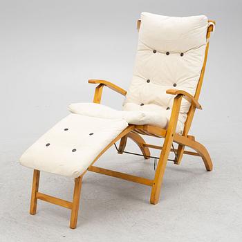 Deck chair, Brogrens/Stockamöllan, later part of the 20th Century.