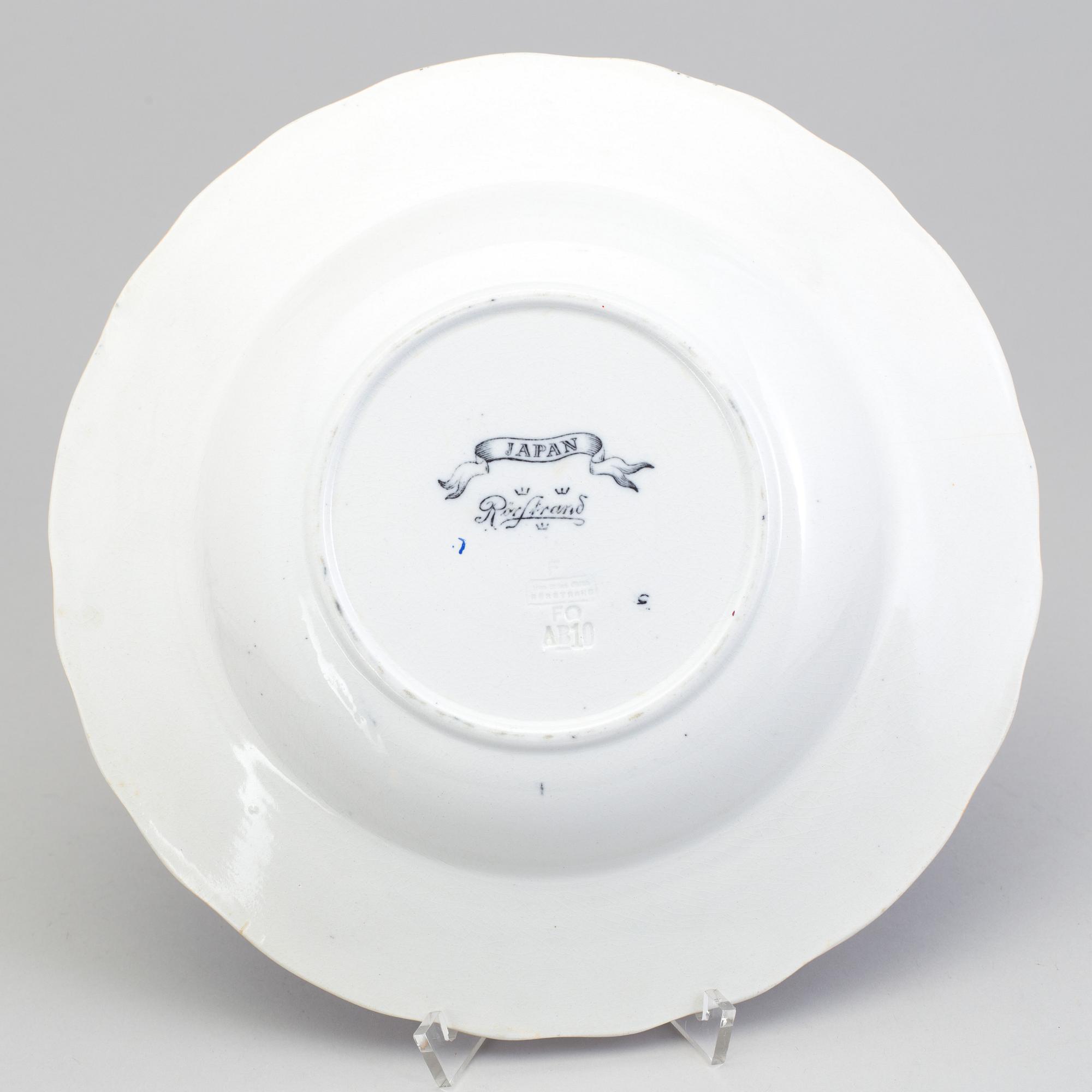 A Rörstrand 'Japan' dinner service, early 20th century (56 pieces).