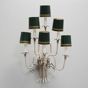 a gustavian style wall sconce from the 20th century.