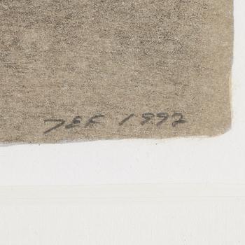 JOHN-E FRANZEN, färglitografi, signerad, 224/250, daterad 1997.