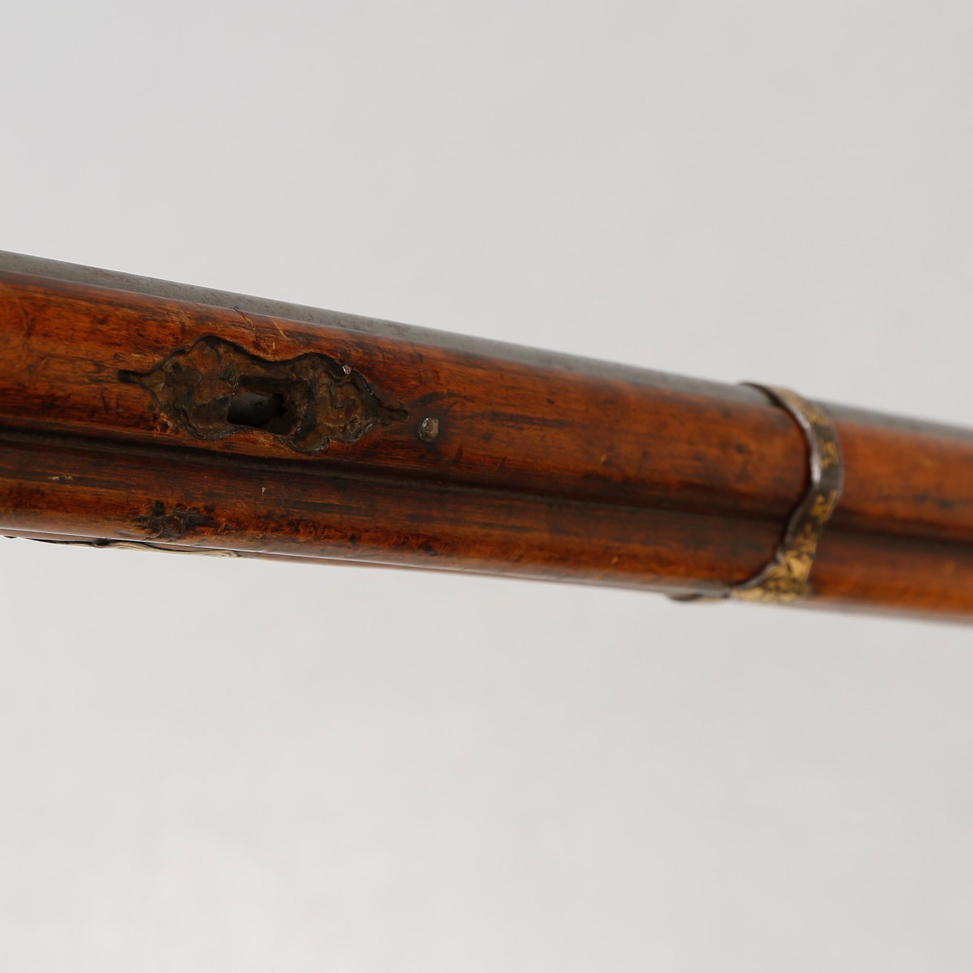 A miquelet lock rifle, probably Turkey, first half of/mid 19th century.