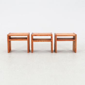 Sängbord/sidobord 3 st 1970-tal.