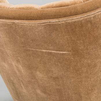 Märta Blomstedt, fåtölj, Aulanko-modellen. Formgiven 1939.