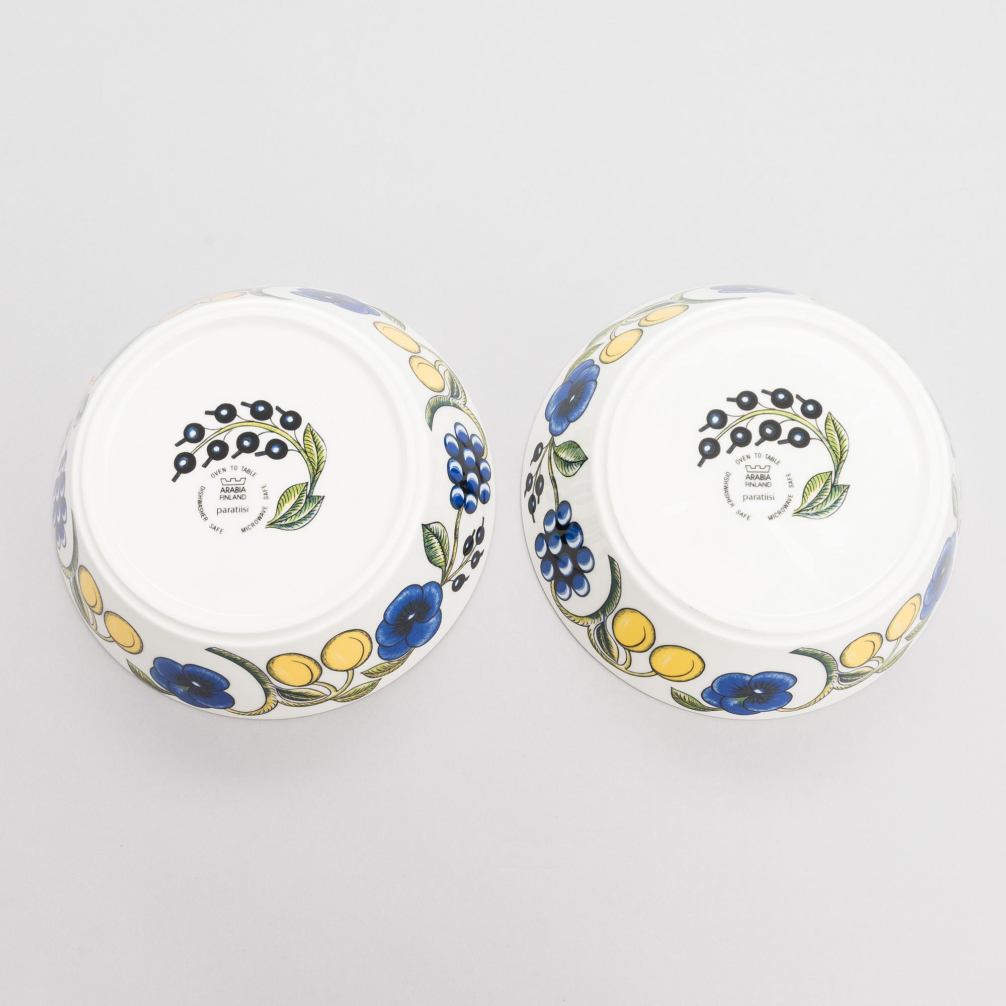 Birger Kaipiainen, astiasto, 42 kpl, "Paratiisi", Arabia.