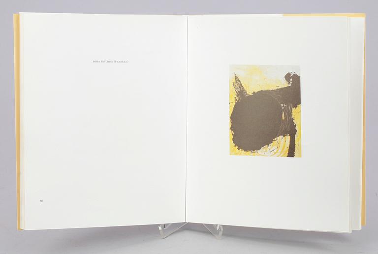 JOAN GOPAR, blandteknik på pannå, sign a tergo.