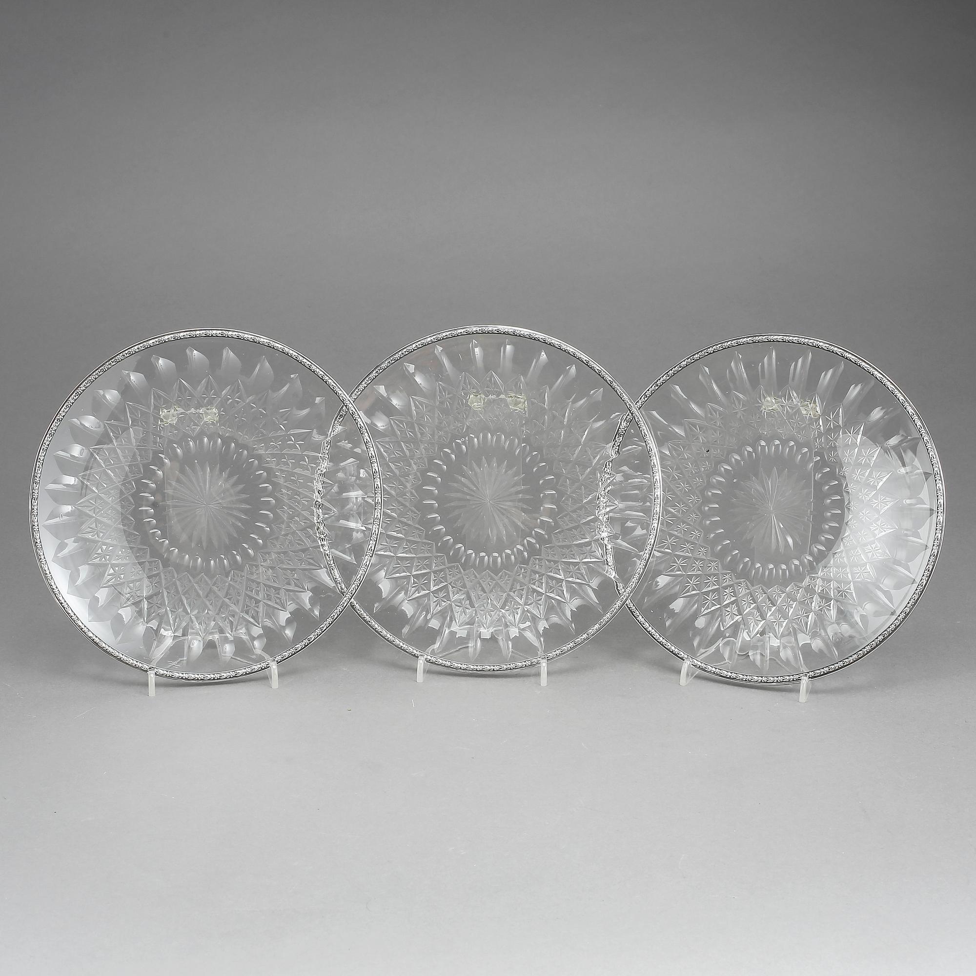 FAT, 3 st. Silver. W A Bolin, Stockholm 1920.