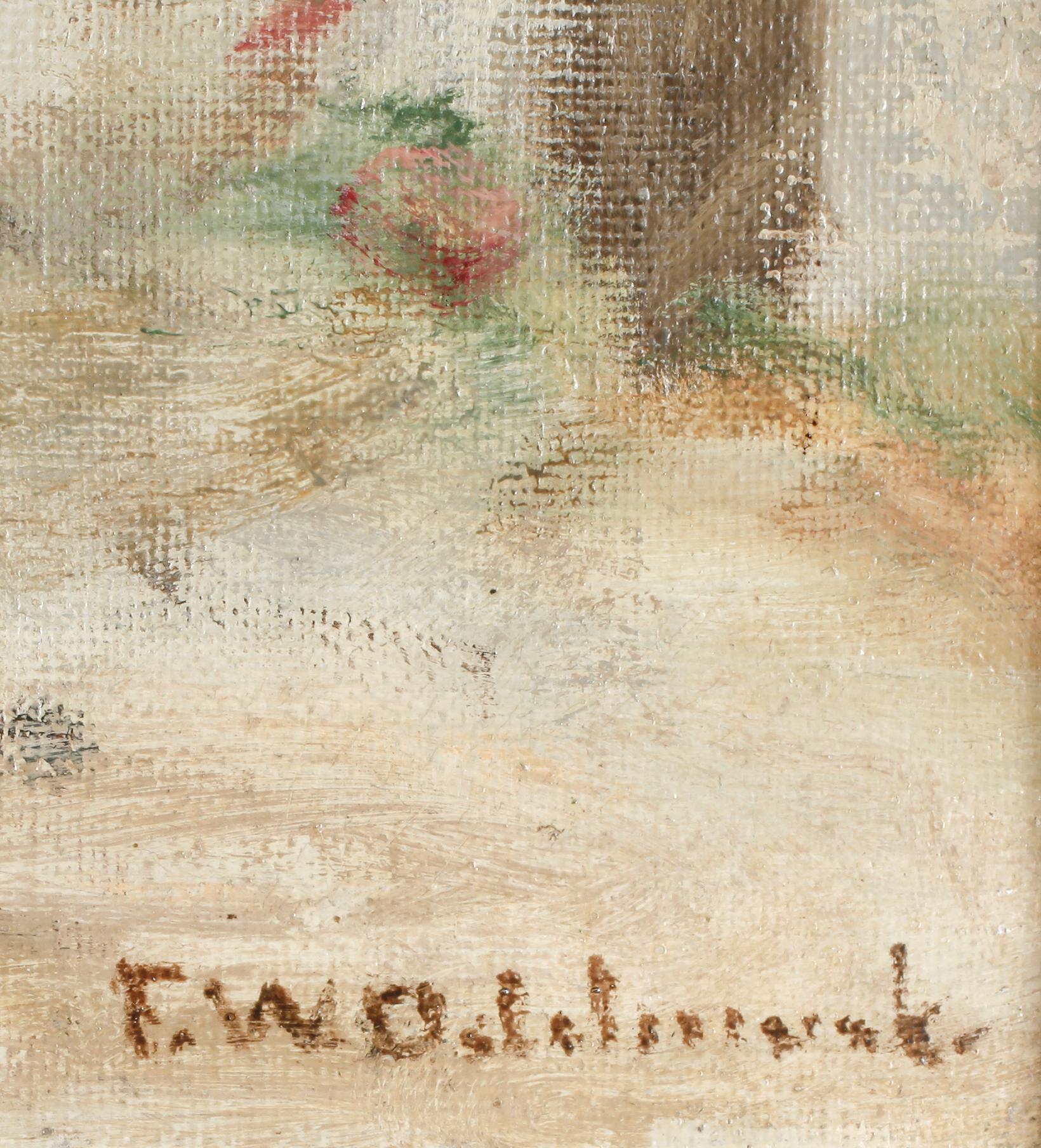 FRANS WILHELM ODELMARK, Olja på duk, signerad.
