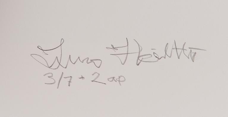 ISMO HÖLTTÖ, fotografi, pigmentavdrag ed. 3/7 + 2 ap, signerad a tergo.