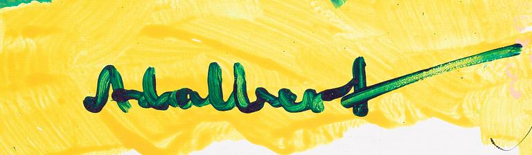 Per Adalbert von Rosen, Komposition.