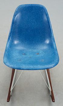 GUNGSTOL, "Rocker Chair", Charles & Ray Eames, märkt Herman Miller. 1960-tal.