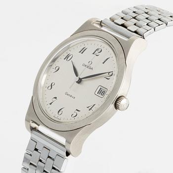 Omega, Genève, wristwatch, 36.5 mm.