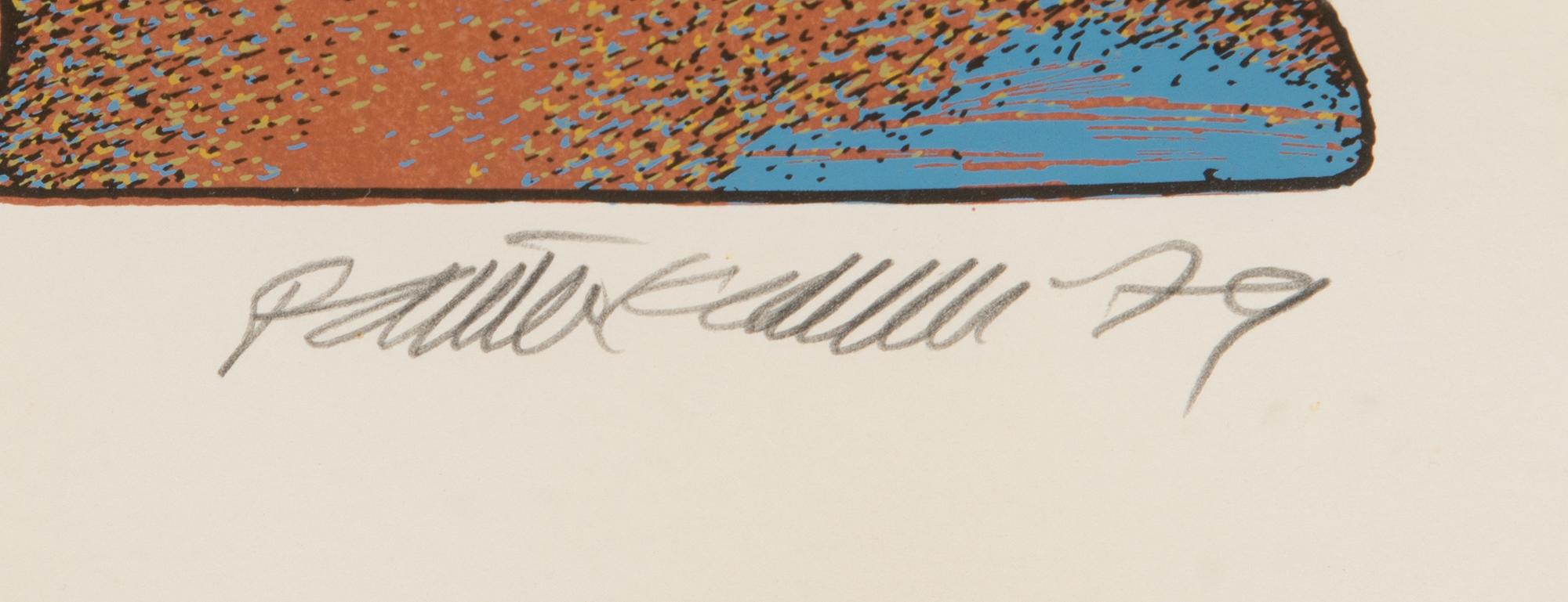 RAIMO KANERVA, serigraphs, set of 4, signed, dated -79 and numbered.