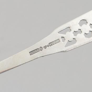 Cutlery service, 77 pieces, silver, model "Princess", Cesons, Gothenburg, some 1980.