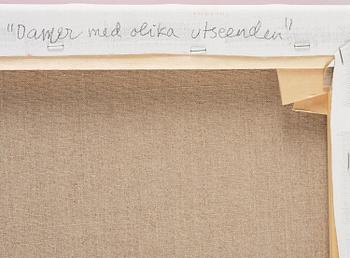 Marie-Louise Ekman, "Damer med olika utseenden".