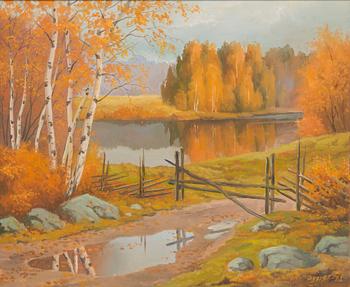 Ismo Pyykkö, Autumn landscape.