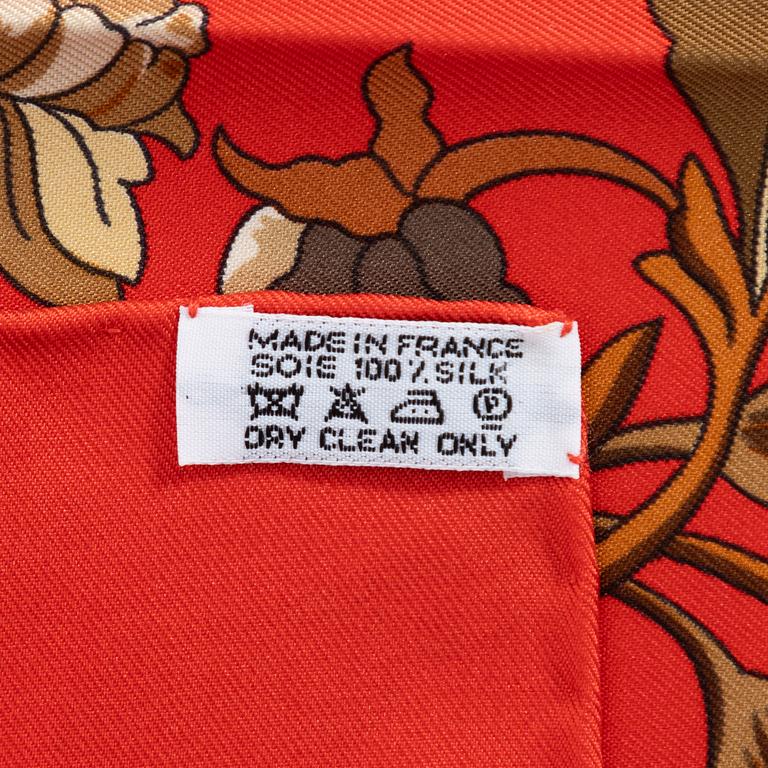 Hermès, scarf, "Copeaux".